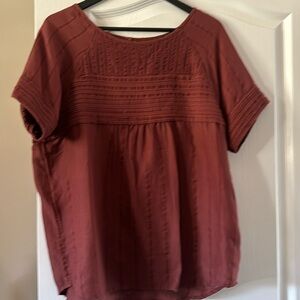 Short sleeve Prana blouse